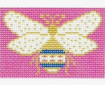 Bee w/ Pink Background