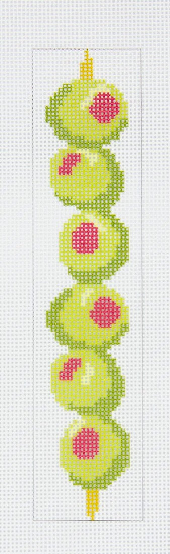 Martini Olives Key Fob