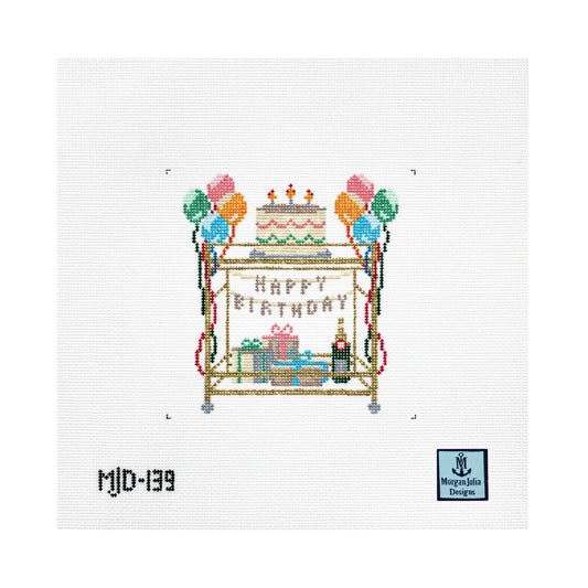 Happy Birthday Bar Cart