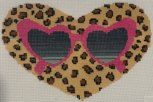 Leopard Print Sunglasses (Pink)