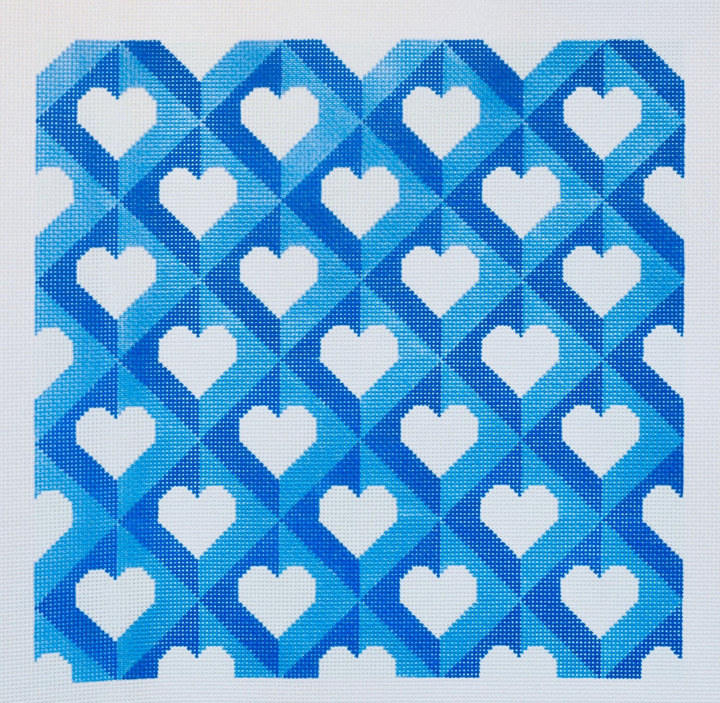 Heart Pillow (Blue)