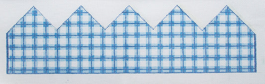 Gingham Birthday Crown (Blue)