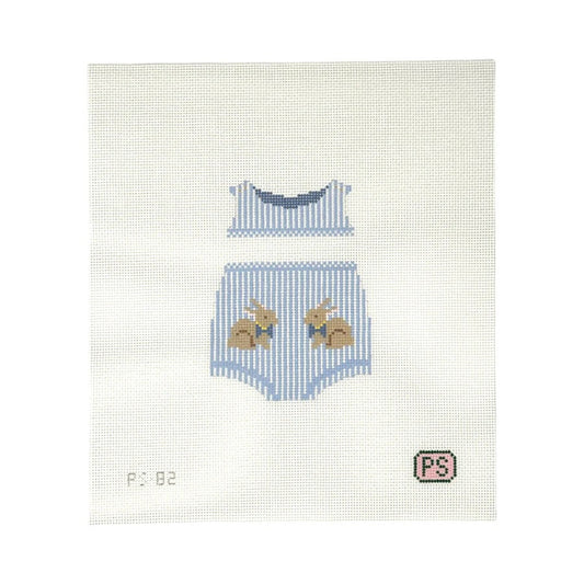 Baby Boy Bunny Outfit (Blue)