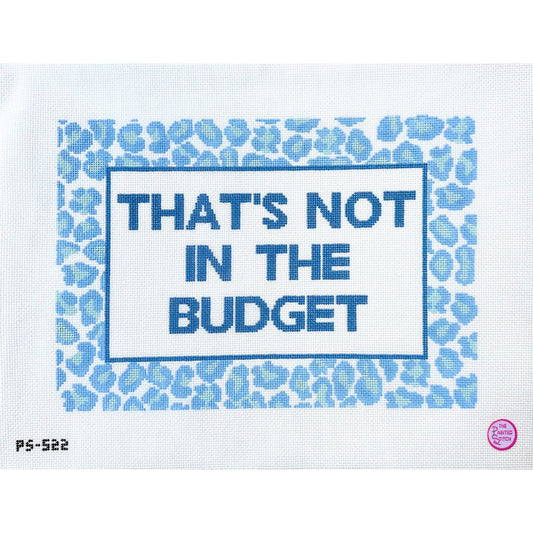 Not In The Budget