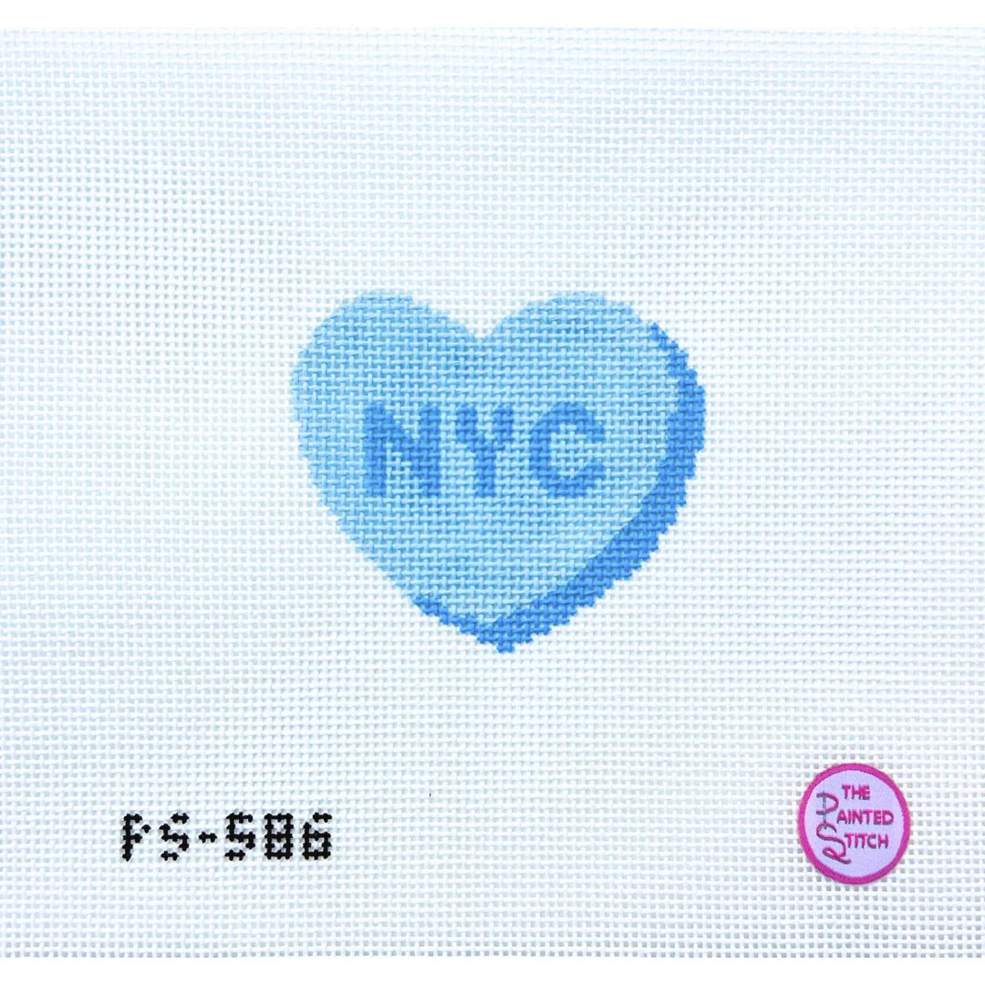 NYC Heart (Blue)