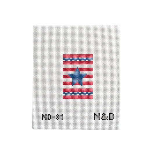 Tag Insert - Red, White, Blue Stars
