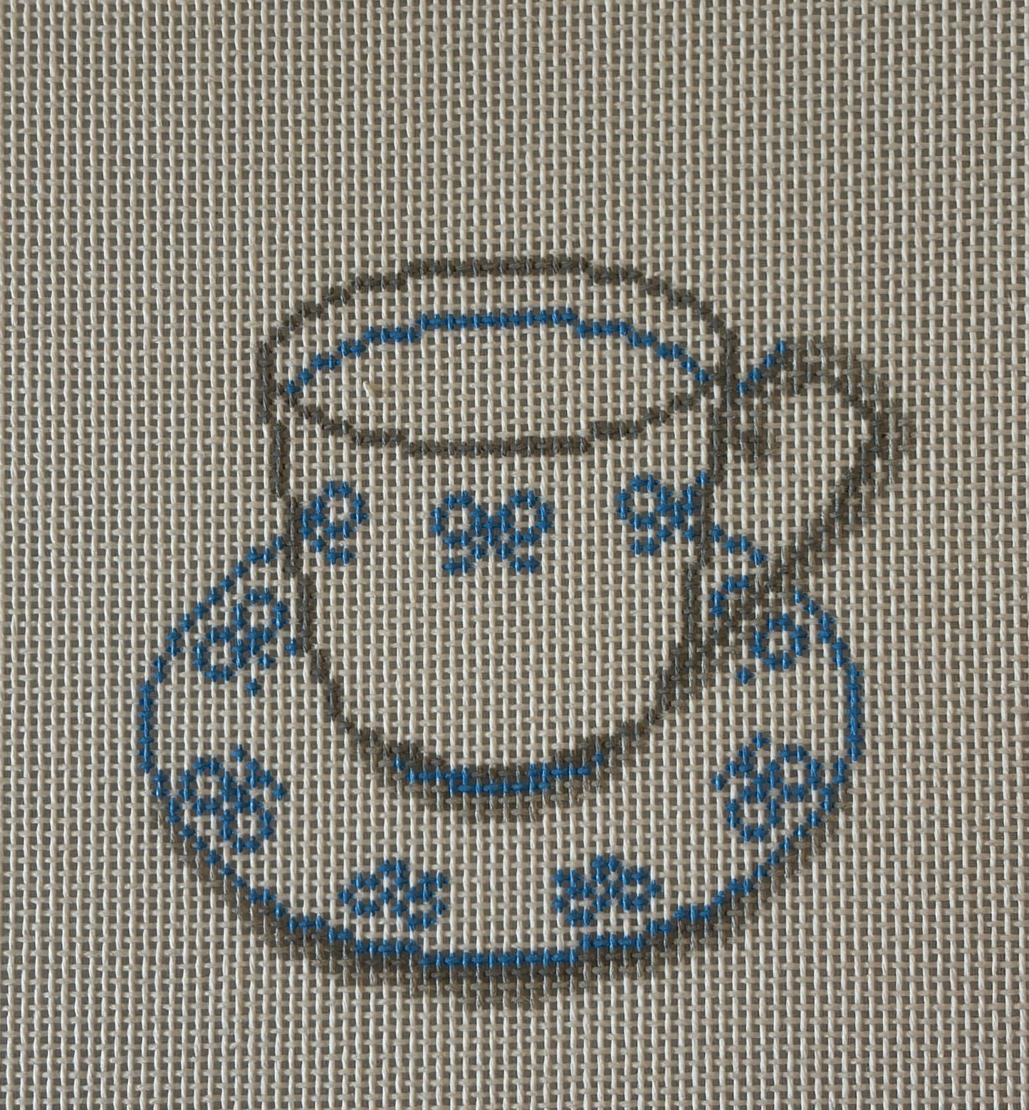 Blue Bow Teacup