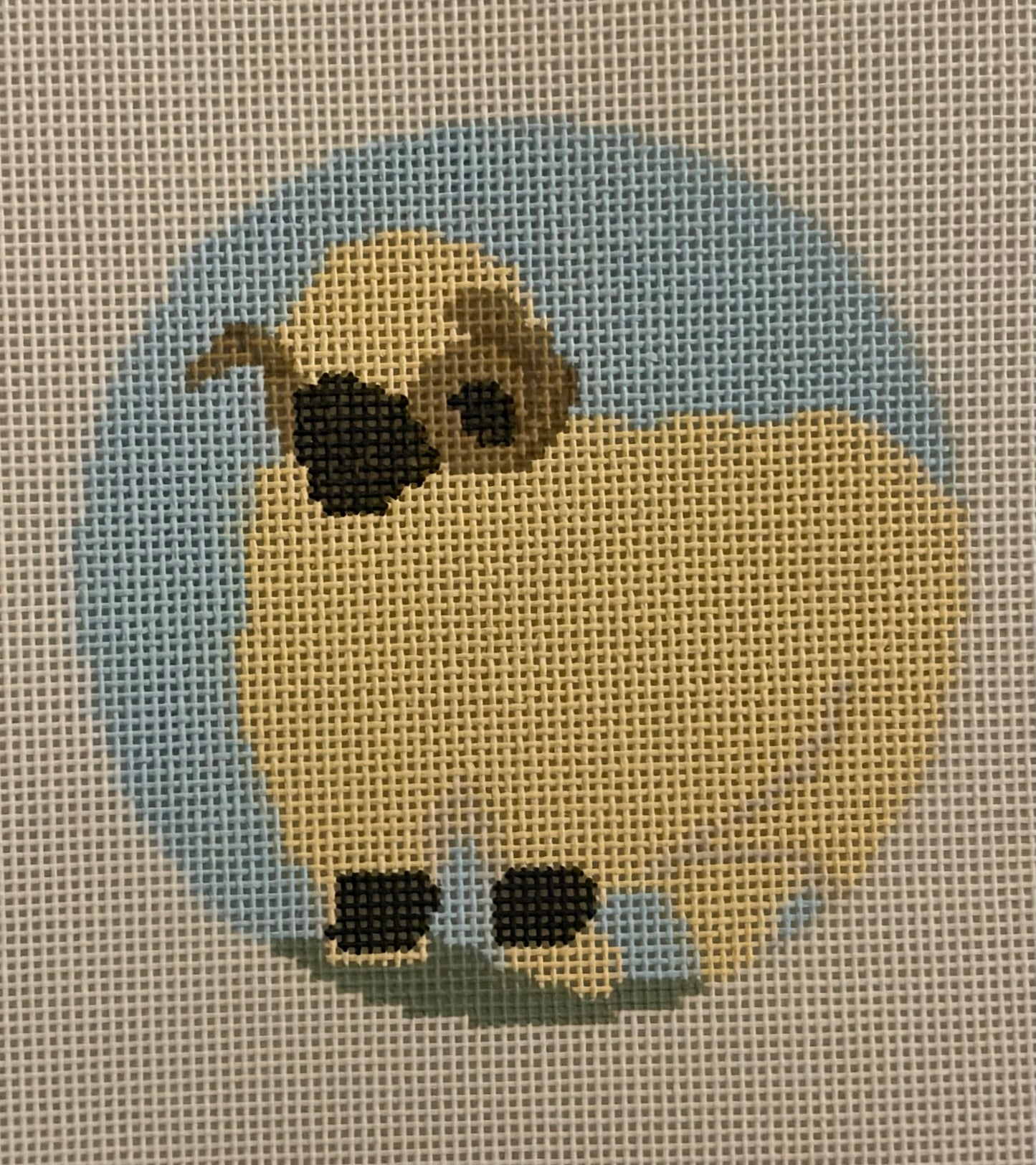 Sheep w/ Horns Round