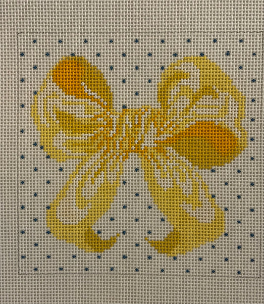 Yellow Bow Square