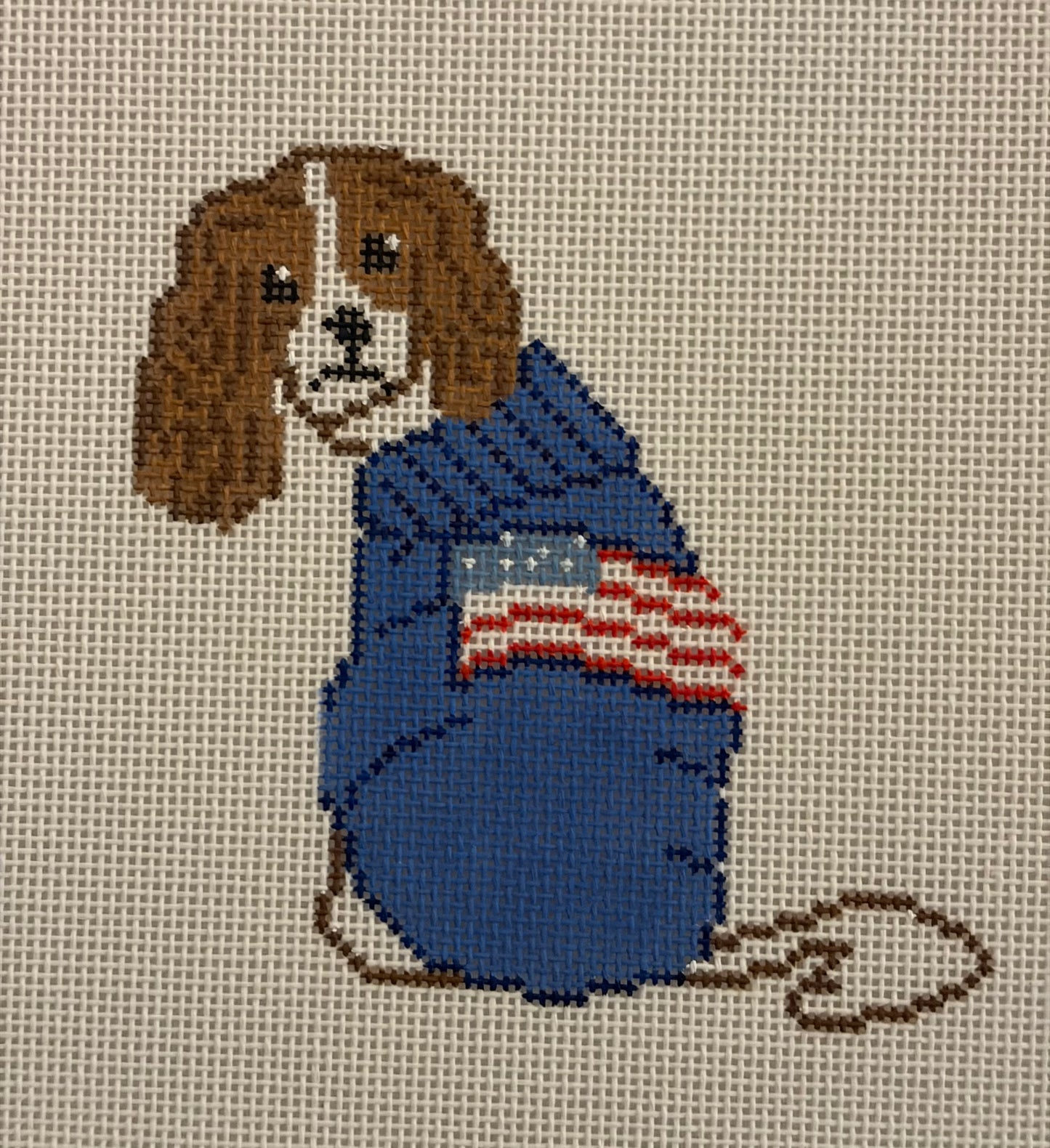 Cavalier w/ Flag Sweater