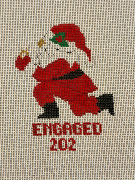 Engaged Proposal Santa