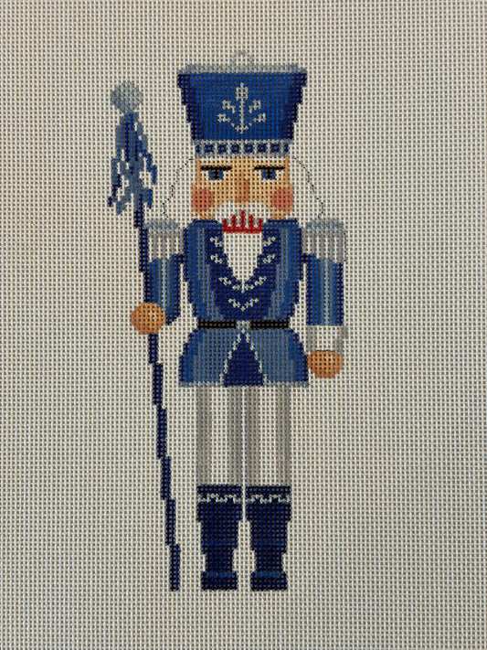 Nutcracker, Blue, White, & Silver Guard