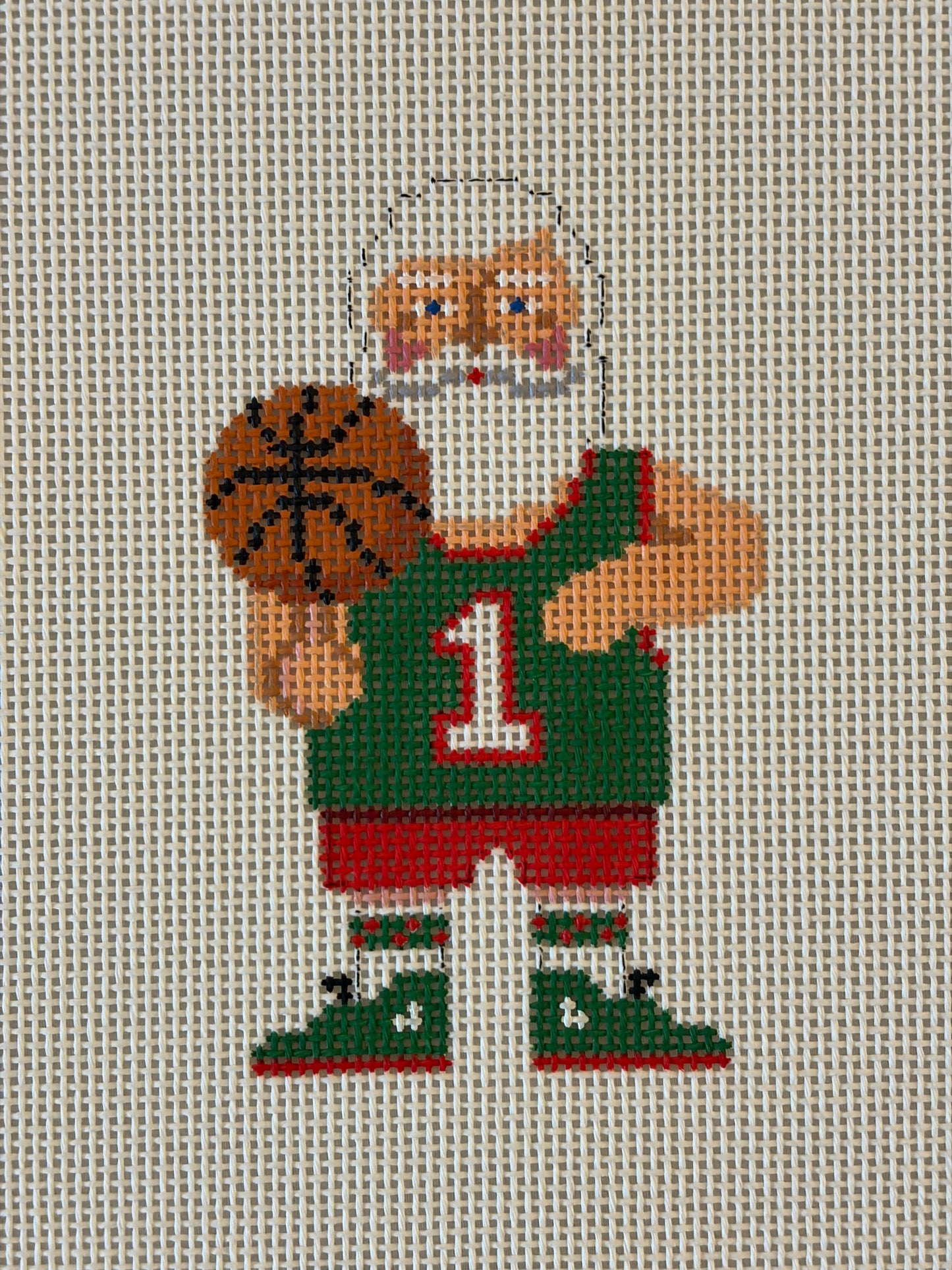 Basketball Santa