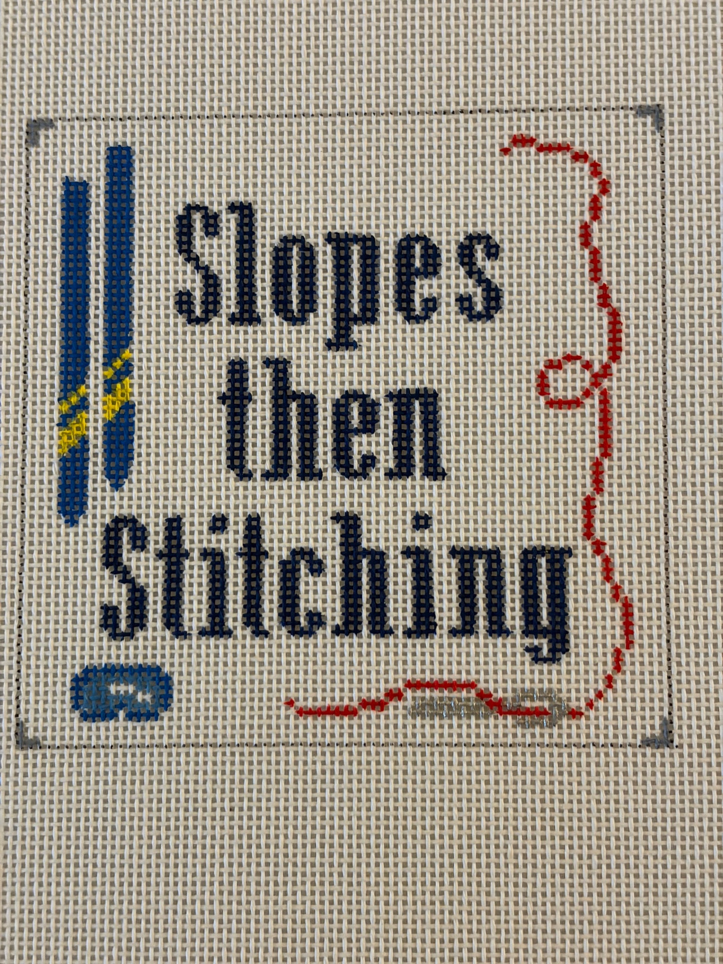 Slopes then Stitching