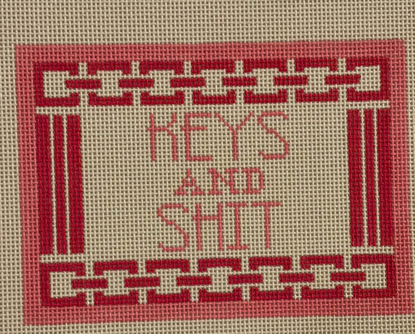 Keys & Sh*t Pink Tray Insert