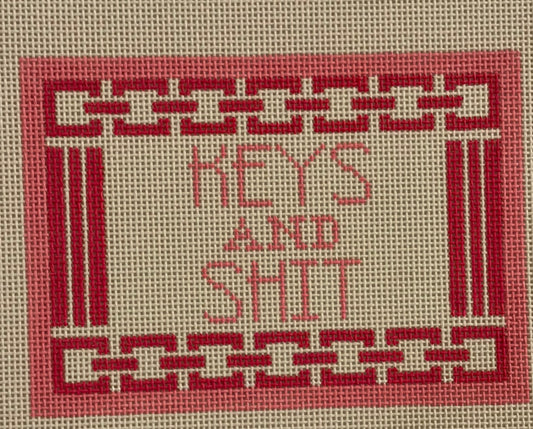 Keys & Sh*t Pink Tray Insert
