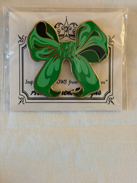 Green Bow Needle Minder