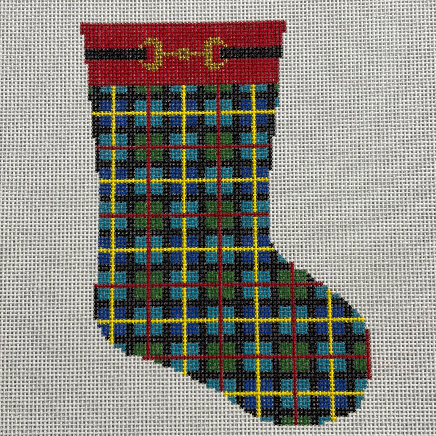Mini Stocking - Tartan