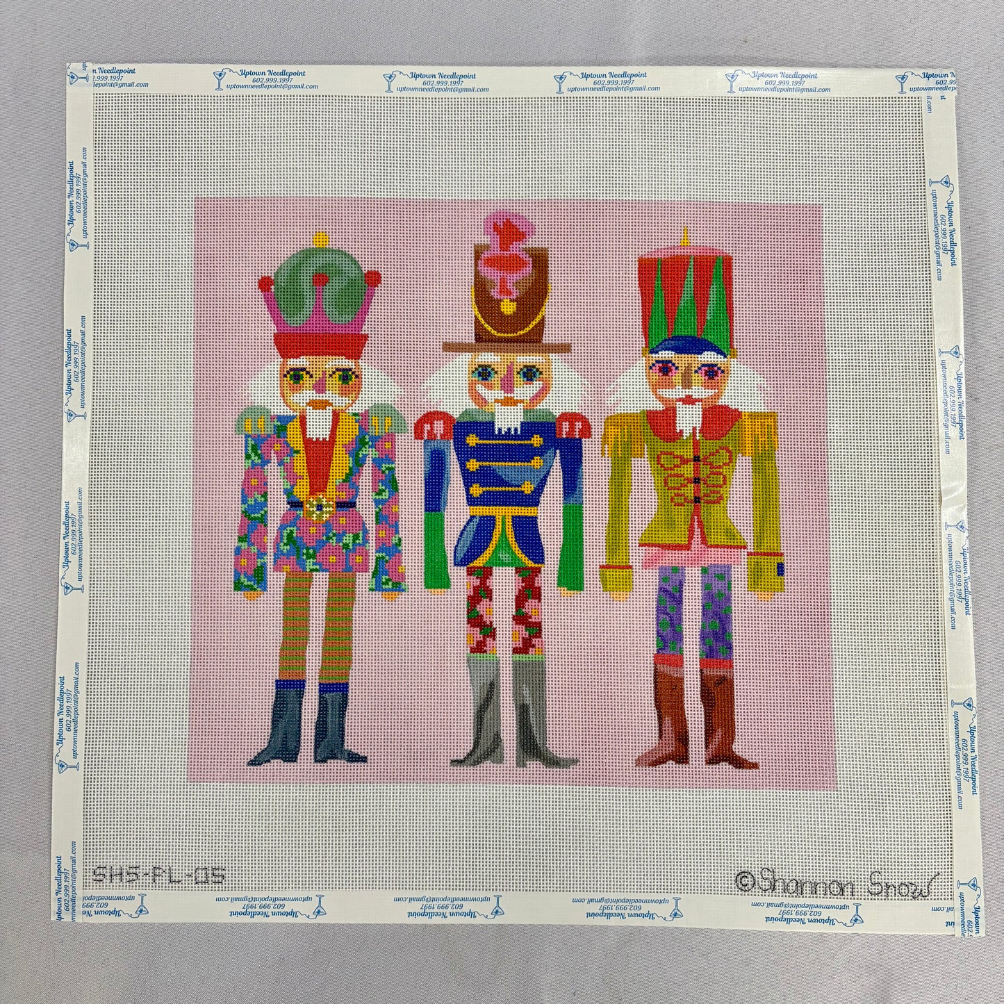 Nutcracker Trio On Pink