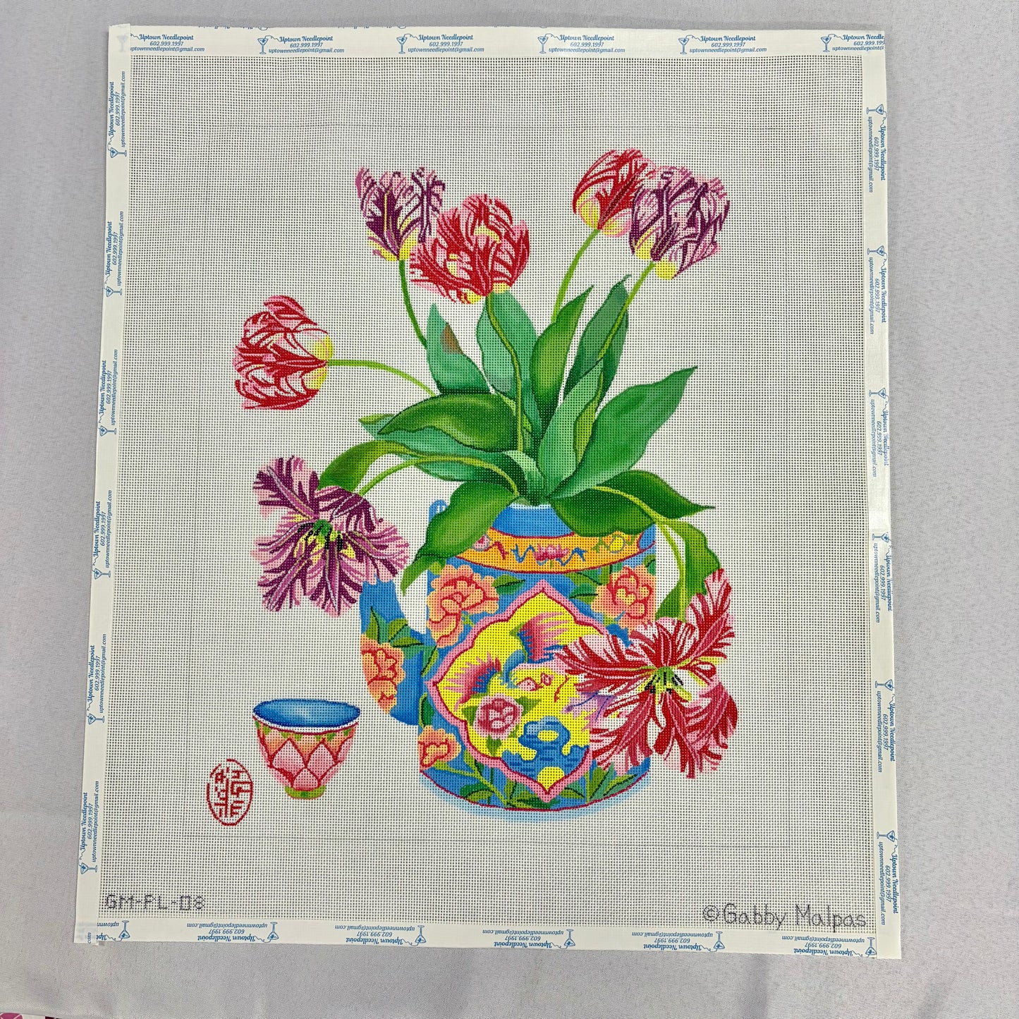 Watering Can W/ Flowers