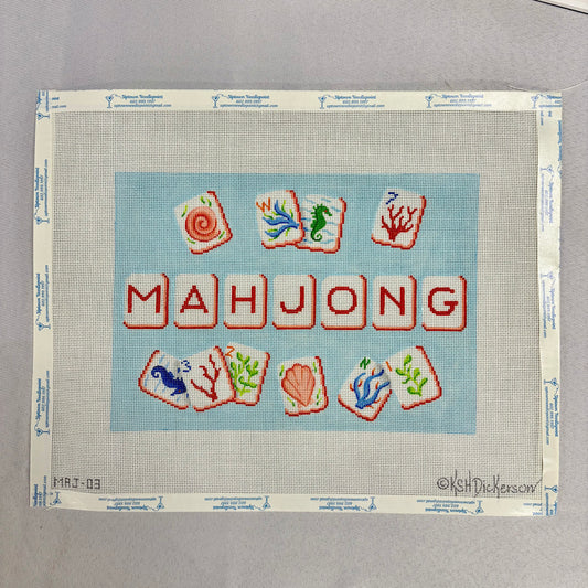 Mahjong Blue Tray Insert