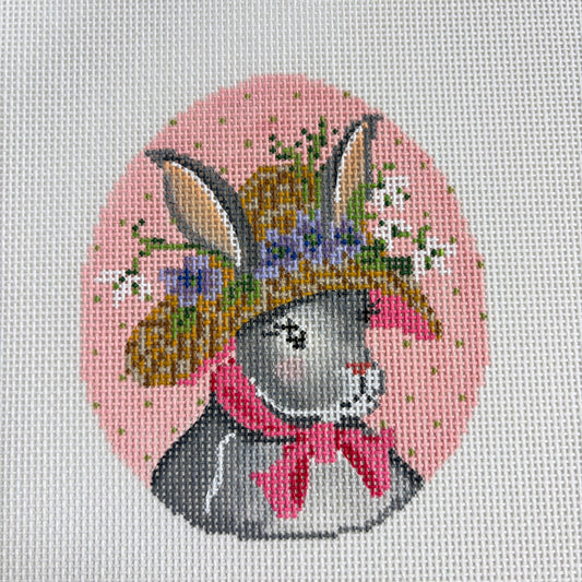 Miss Snowdrop Violet Bunny Egg