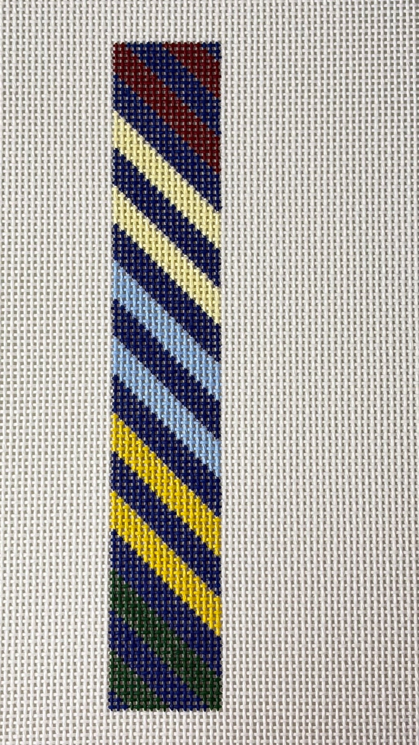 Bow Ties Stripe Key Fob