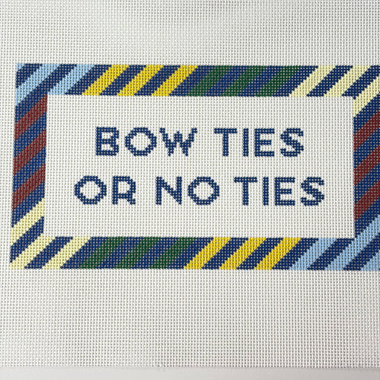 Bow Ties or No Ties