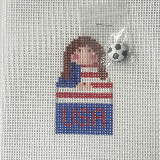 USA Women's Soccer Stitch It Angel