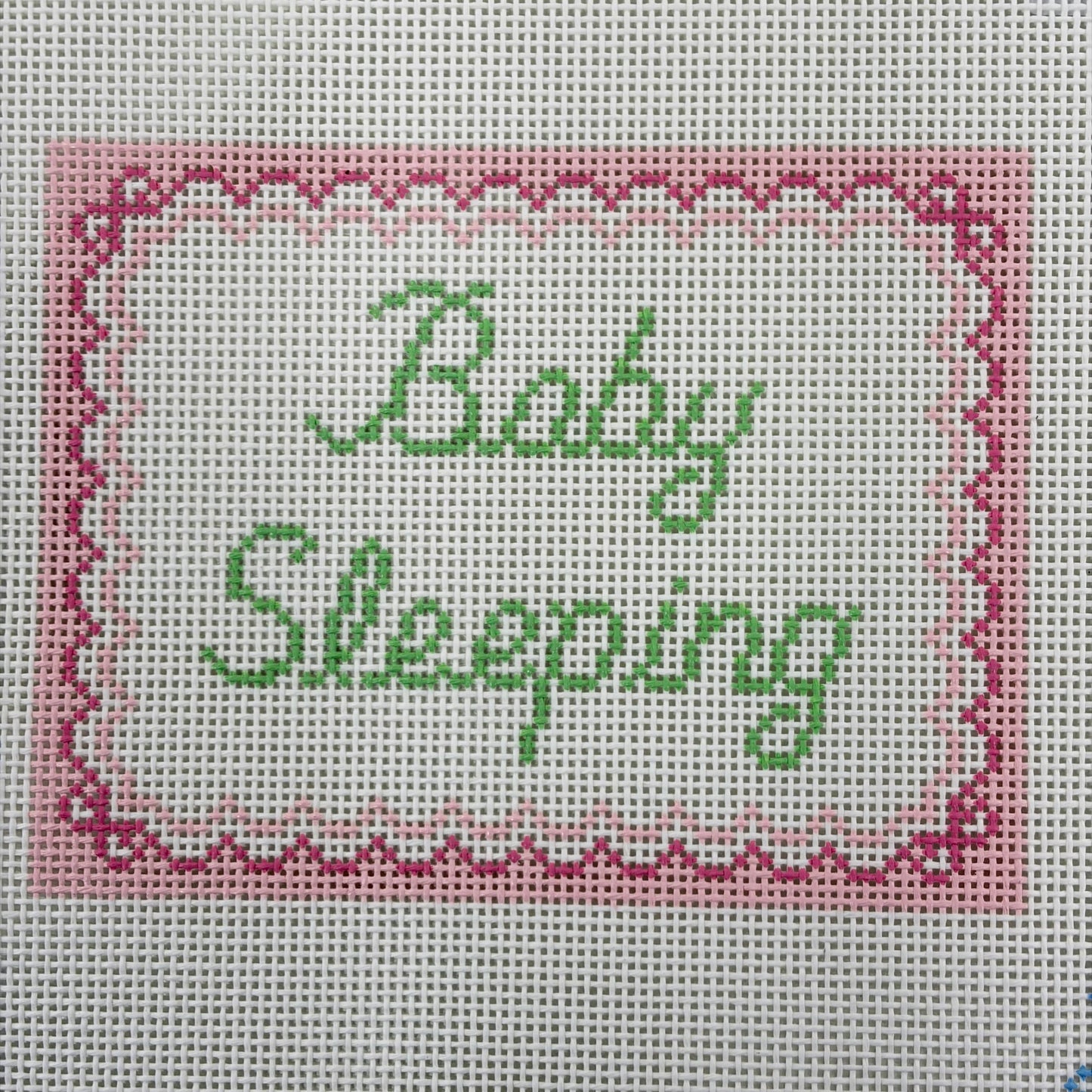 Baby Sleeping- Pink Bows