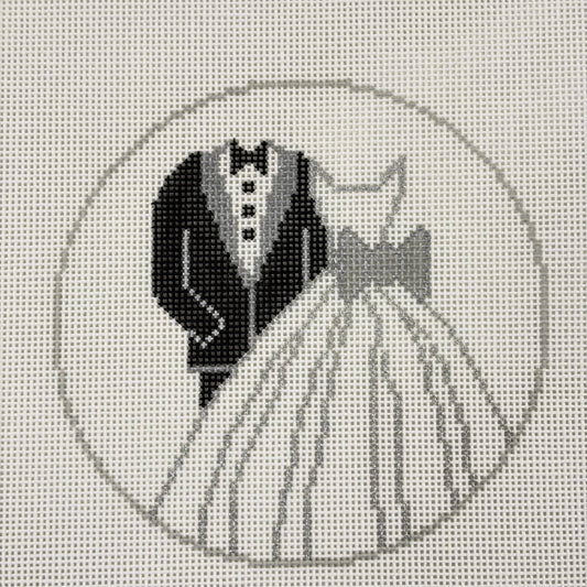 TUX AND GOWN WEDDING - Round