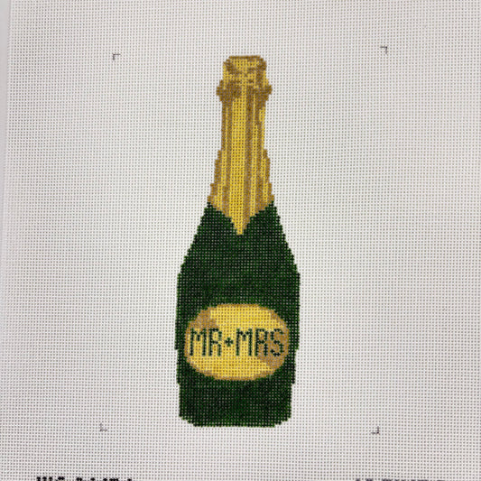 Mr & Mrs Champagne Canvas