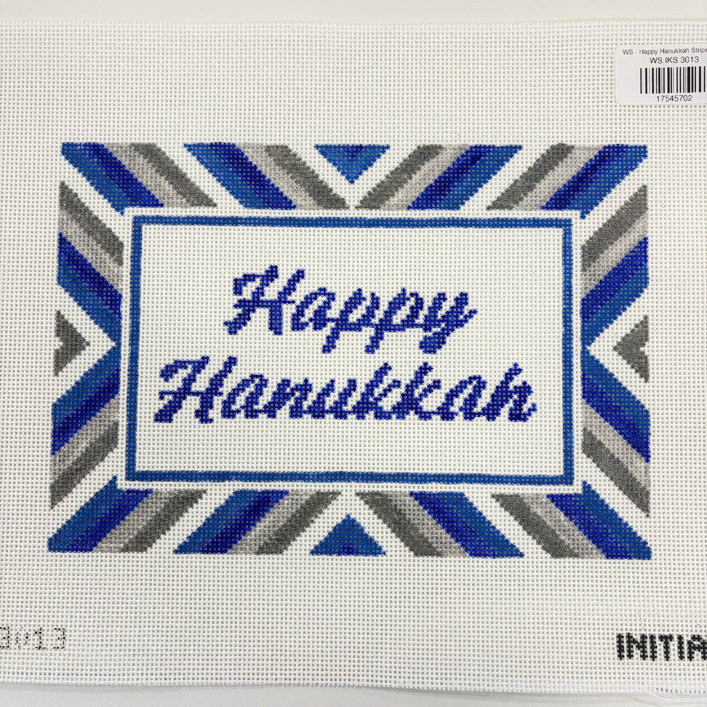 Happy Hanukkah Stripe Tray