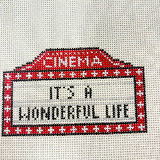 IT'S A WONDERFUL LIFE MOVIE MARQUEE