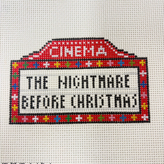 THE NIGHTMARE BEFORE CHRISTMAS MARQUEE
