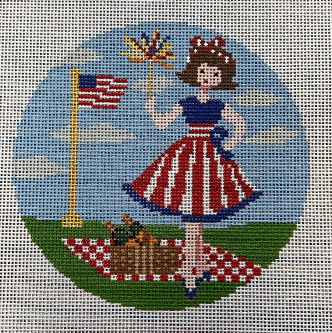 Betty Loves Independence Day w/ Stitch Guide