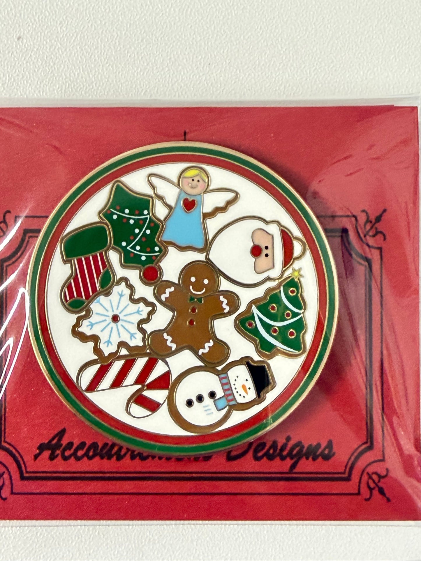 SANTA'S COOKIE PLATE NEEDLER MINDER