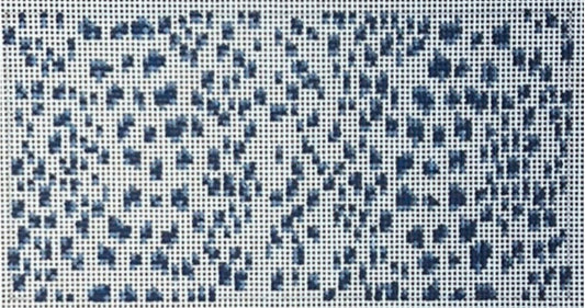 French Dots Insert - Navy