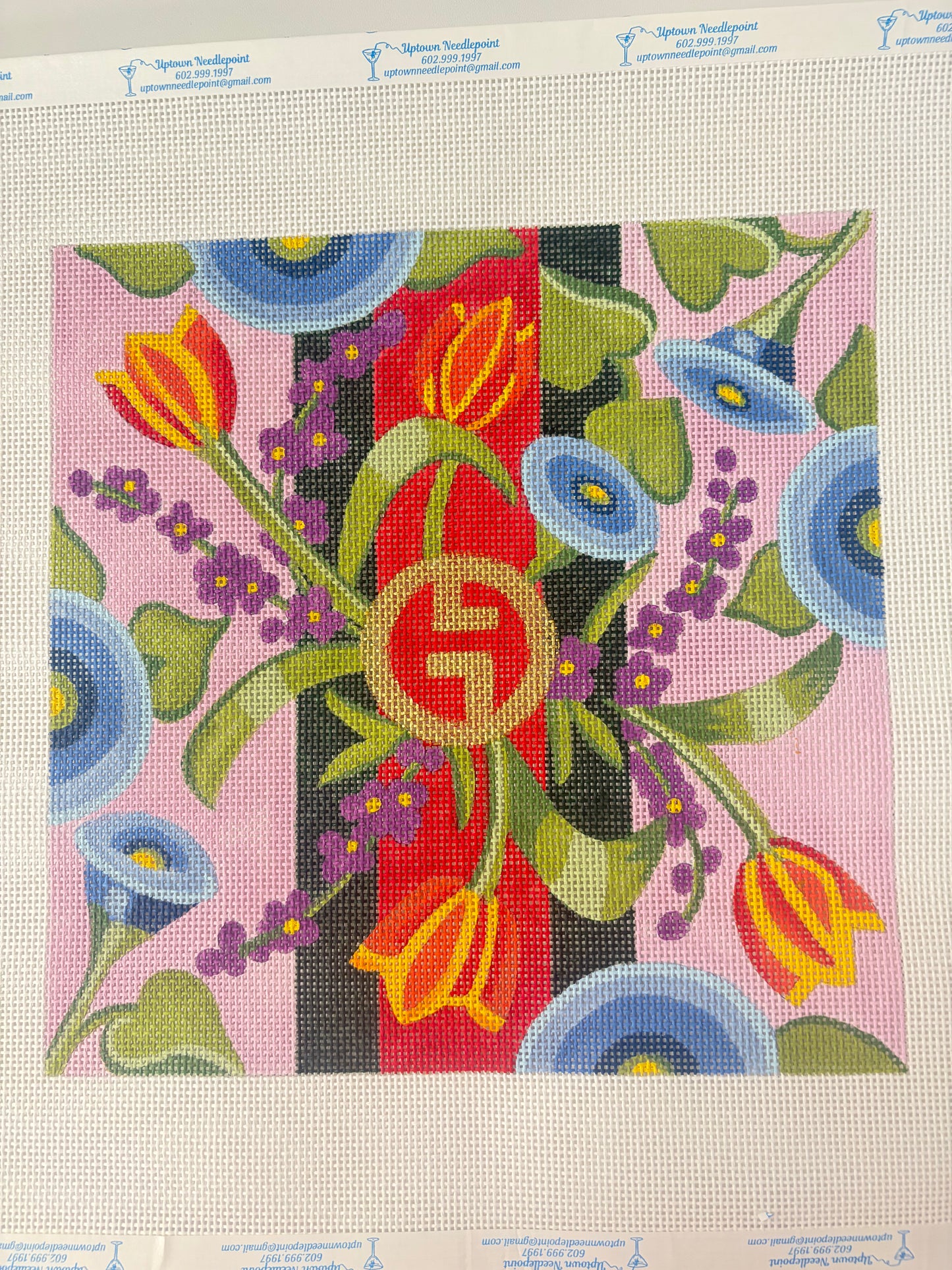 GUCCI FLORAL SQUARE
