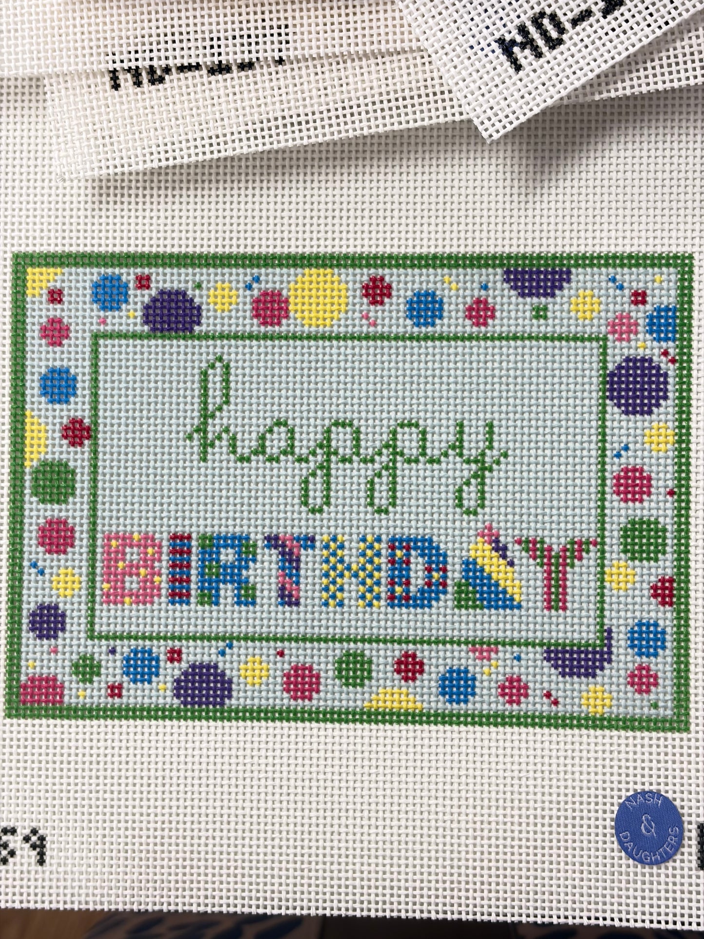 Happy Birthday- Patterned Letters
