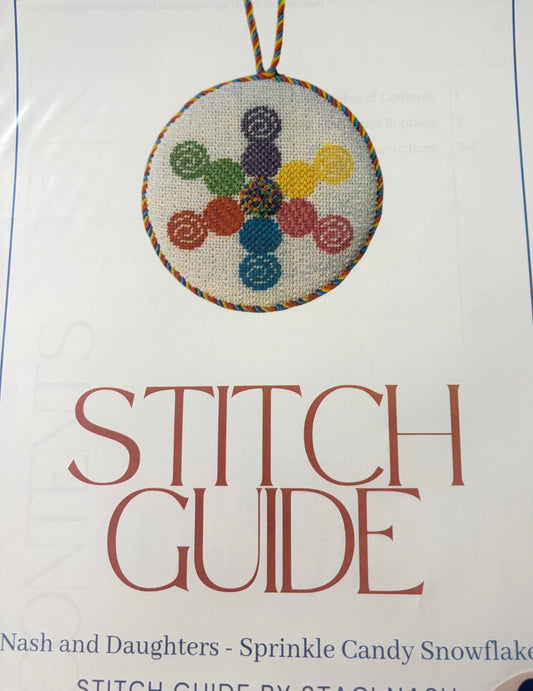 Stitch Guide - Candy Snowflake (ND-25)