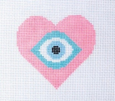 Feeling Pink Heart Evil Eye