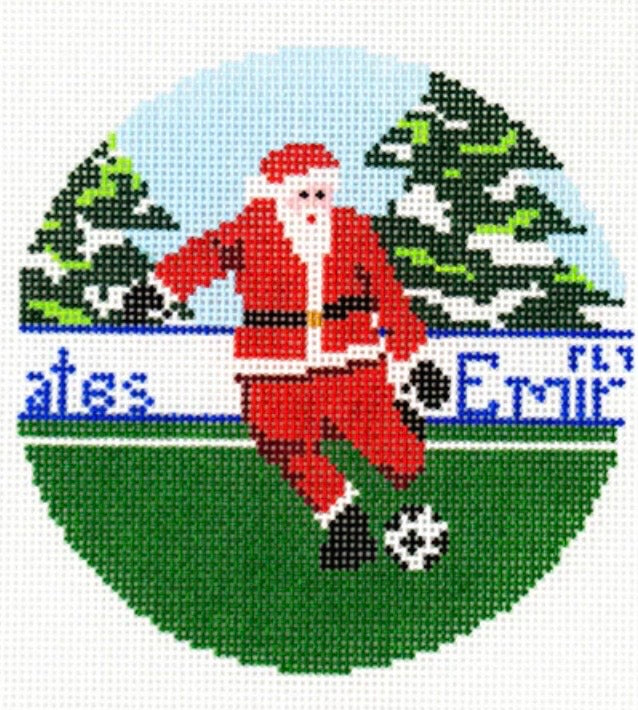 Sporty Santa Soccer