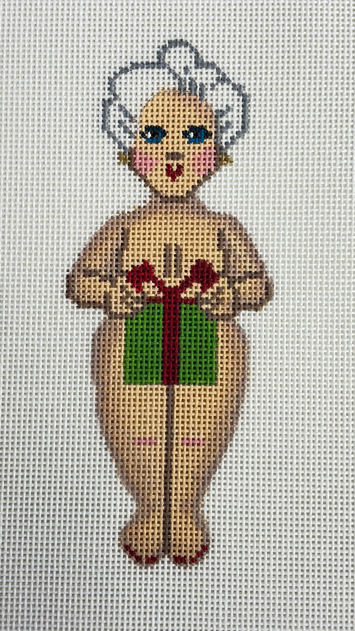 NAKED MRS. CLAUS WITH A PRESENT
