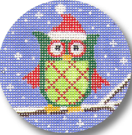 Owl with Criss Cross Sweater