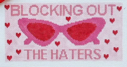 Blocking Out the Haters Sunglass Case