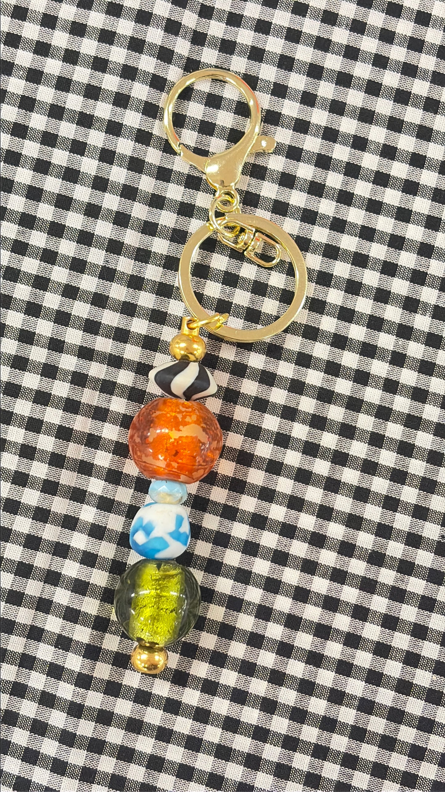 Beaded Key Fob