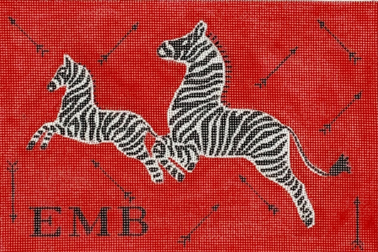 Scalamandre Leaping Zebra Clutch