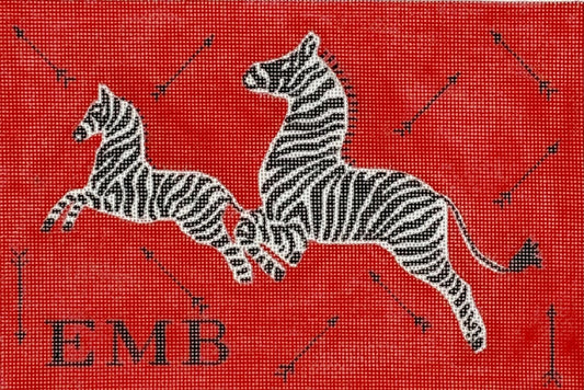Scalamandre Leaping Zebra Clutch