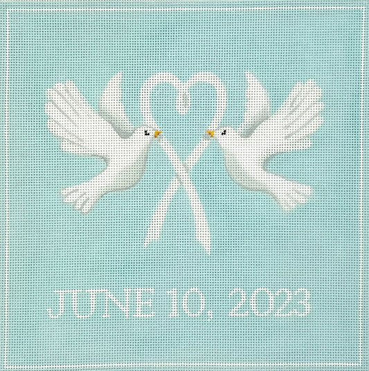 Ring Bearer Dove Pillow
